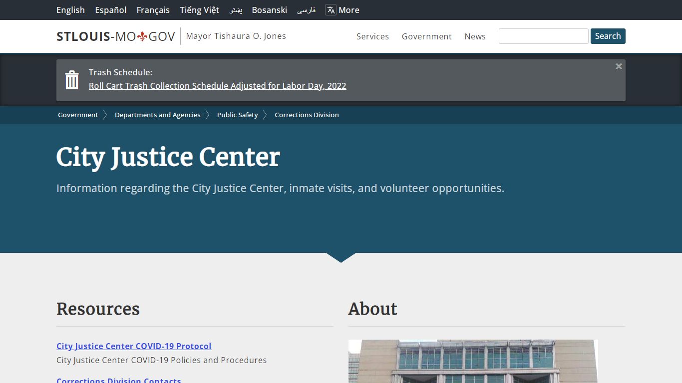City Justice Center - St. Louis